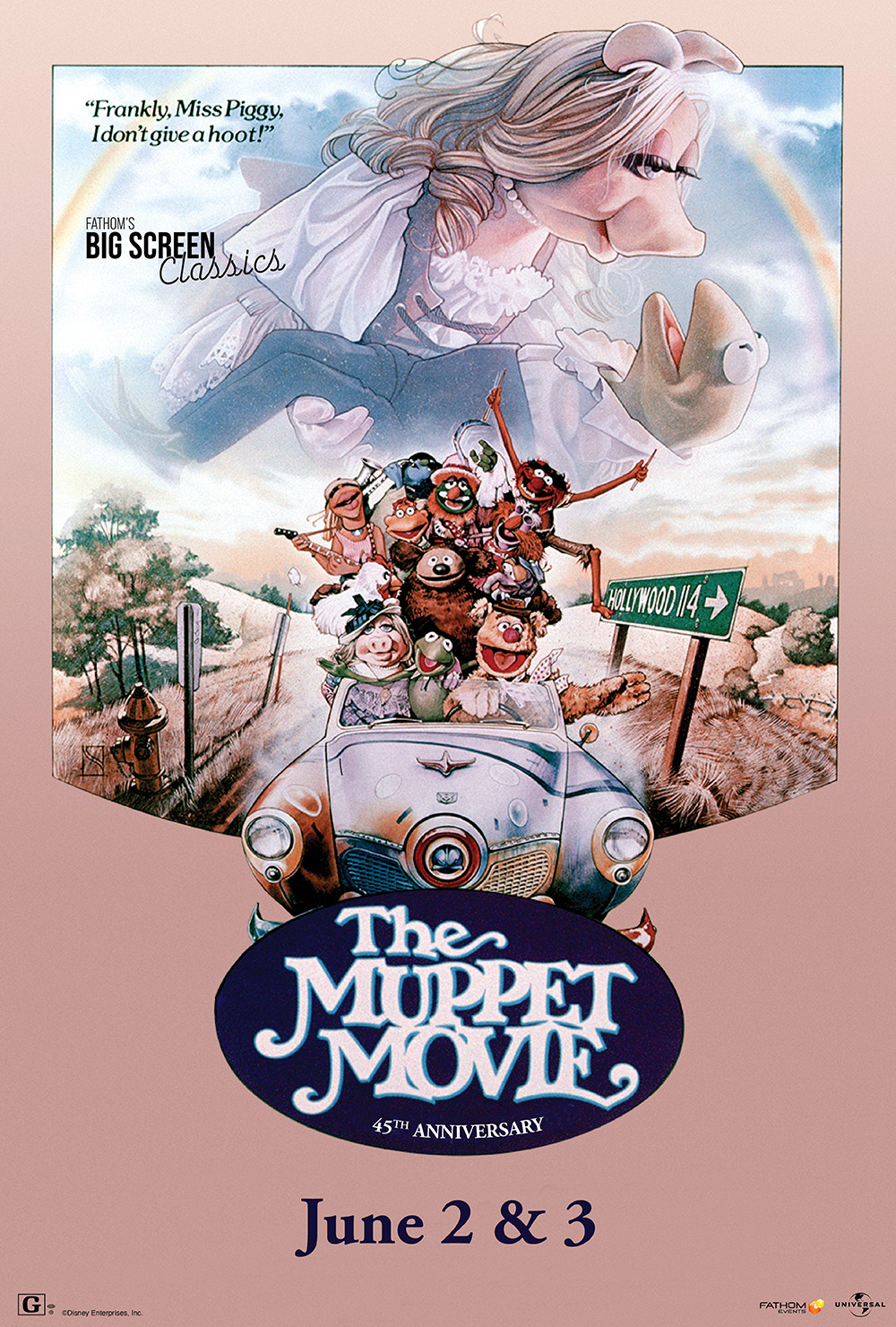 Universal Pictures and Fathom Events Add ‘The Muppet Movie’ to the 2024 Slate of Fathom’s Big Screen Classics Film Series in Celebration of the Film’s 45th Anniversary