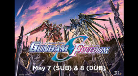 Tickets on Sale NOW For  Mobile Suit Gundam SEED FREEDOM  In U.S. and Canadian Theaters May 7 and 8