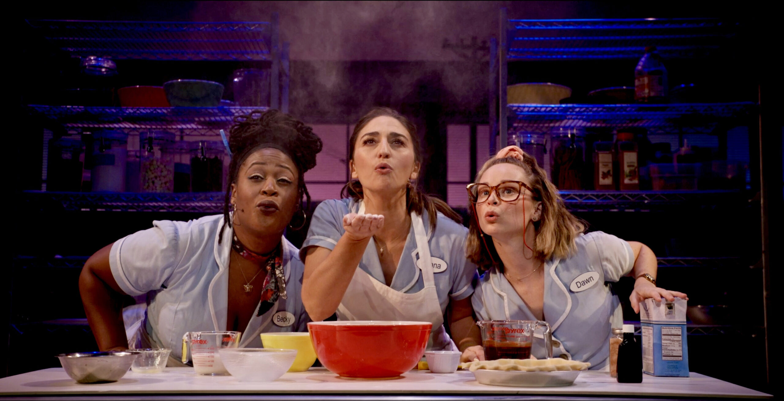 Watch Sara Bareilles & Co. in the opening number of Broadway’s Waitress — now a movie