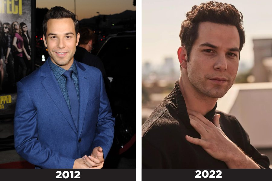 Blog - Pitch Perfect - Skylar Astin then-and-now images