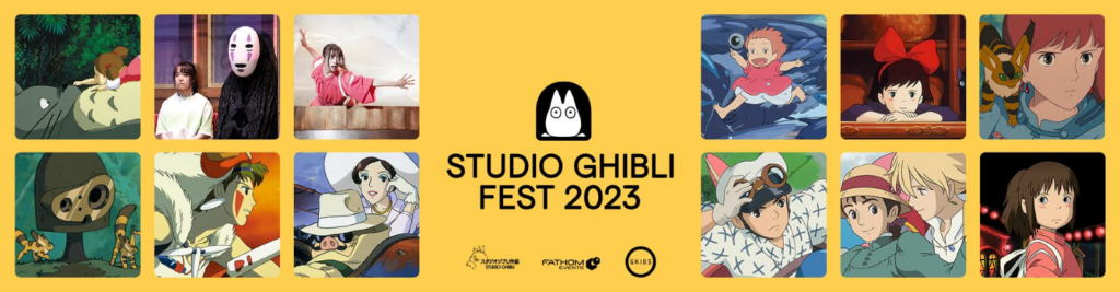 Blog - Studio Ghibli Fest 2023 poster