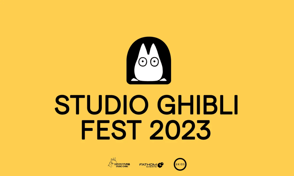 Blog - Studio Ghibli Fest 2023 series banner