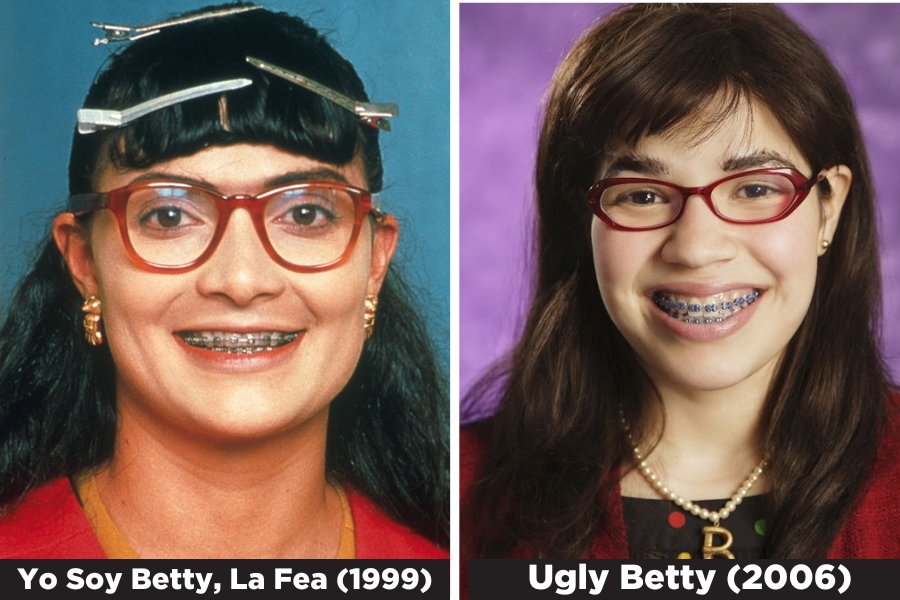 Blog - Telenovela - Ugly Betty headshot duo