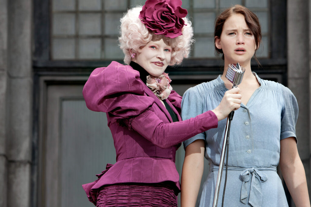 The Hunger Games - Jennifer Lawrence gives a speech